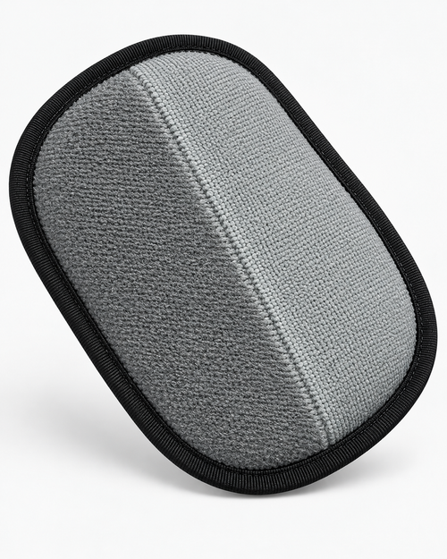 Gant anti-poils Compelio – face textile grise double surface